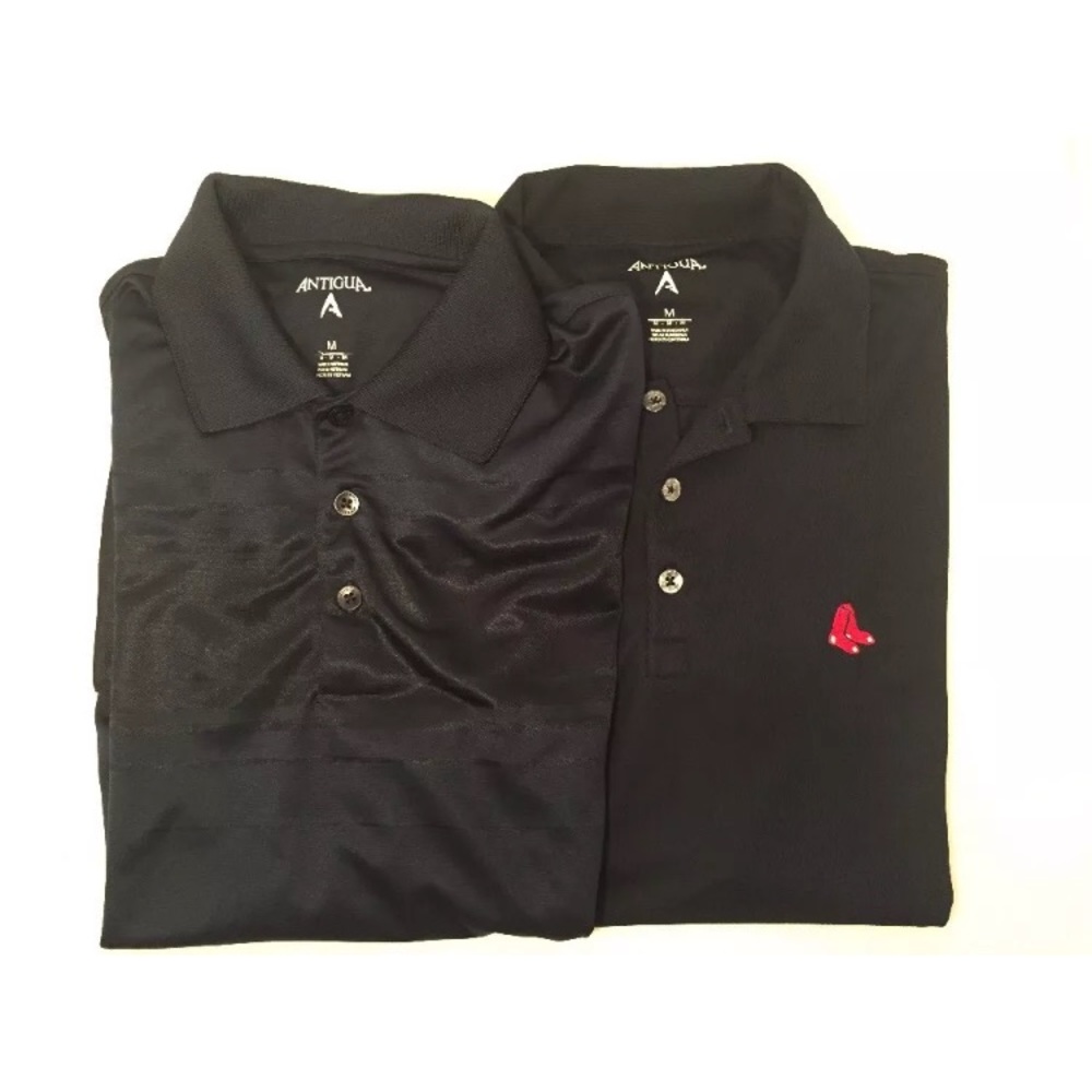 ANTIGUA - Golf Shirt Set (2) Navy SPONSOR LOGO